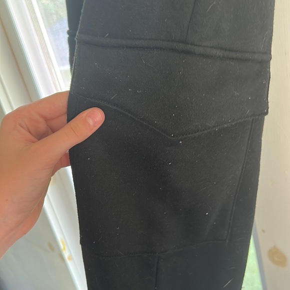 BLACK CARGOS SWEAT PANTS - Picture 3 of 3